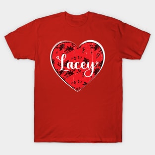 I Love Lacey First Name I Heart Lacey T-Shirt